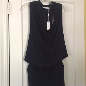 TRINA TURK navy blue sleeveless jumpsuit. With tag